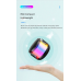 Boxă Portabilă Bluetooth Subwoofer LED fără Fir - Sunet Surround Multicolor, Baterie 500 mAh, Bluetooth 5.0, Hands-Free, Carcasă Durabilă