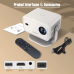  Proiector Magcubic 4K L018 650 ANSI, Rezolutie Nativa 1080P, Auto Focus & Keystone, BT 5.2, WIFI 6, Allwinner H713, Portabilitate 360° Rotativ