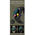 CEAS Smart MEVADEN HD, Apel Bluetooth, Monitorizare Fitness și Cardiacă Compatibil Android și iOS, Army Green