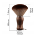 Perie pentru frizerie | Mâner din lemn cu agățătoare, peri din fibre naturale, ideală pentru curățarea părului Perie pentru frizerie | Mâner din lemn cu agățătoare, peri din fibre naturale, ideală pentru curățarea părului