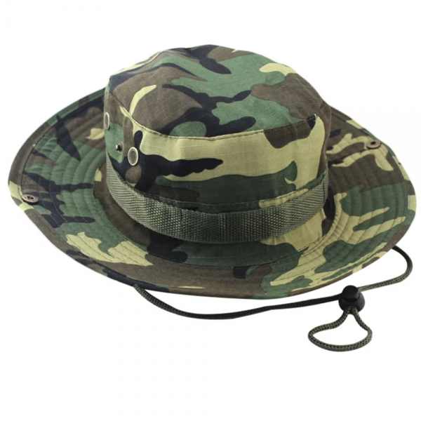 Pălărie Tactică Boonie, Impermeabila, 60cm, Verde Armata Camuflaj Pălărie Tactică Boonie, Impermeabila, 60cm, Verde Armata Camuflaj