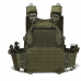 Vestă Tactică Avansată Multifuncțională, MOLLE, Fast release, Plate Carrier, Olive