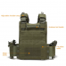 Vestă Tactică Avansată Multifuncțională, MOLLE, Fast release, Plate Carrier, Olive