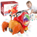Crab dansator Interactiv pentru copii, lumini colorate si muzica, de la 0 ani Crab dansator Interactiv pentru copii, lumini colorate si muzica, de la 0 ani