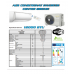 Aparat Aer Conditionat Conter Breeze 12000 BTU Wi-Fi inverter Clasa A++ Self cleaning Follow me Sleep mode - TRANSPORT INCLUS