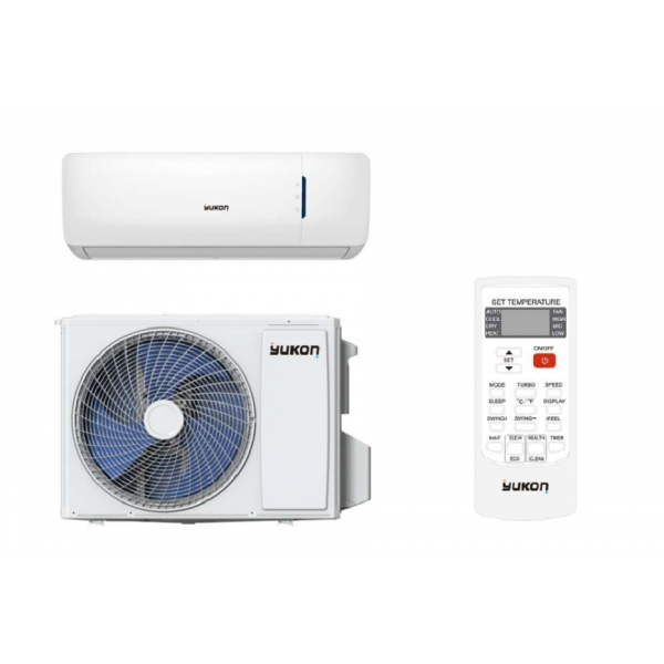 Aparat aer conditionat YUKON KW12A1 Inverter 12000BTU Clasa A++/A+ Wi-Fi Auto-Curatare - TRANSPORT GRATUIT